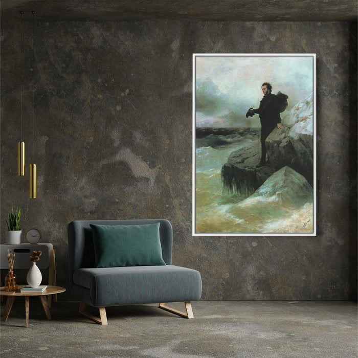 Pushkin's Farewell to the Black Sea by Ivan Aivazovsky - Canvas Artwork