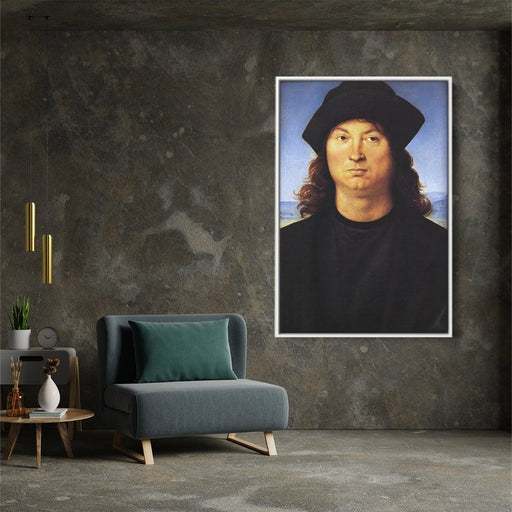 Portrait of a Man by Raphael - Canvas Artwork