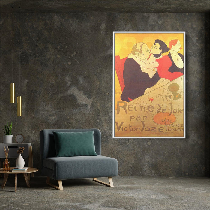 Reine de Joie by Henri de Toulouse-Lautrec - Canvas Artwork