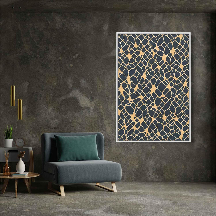 Tan Geometric Shapes #230 - Kanvah