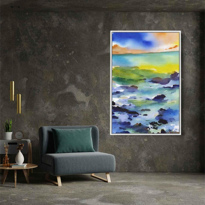 Watercolor Beach #208 - Kanvah