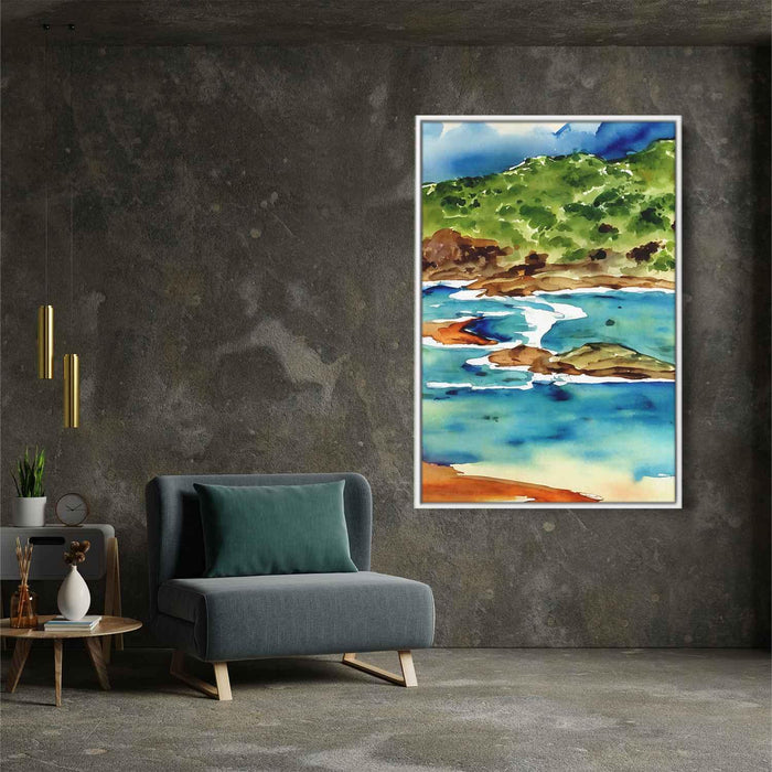 Watercolor Coastal #225 - Kanvah