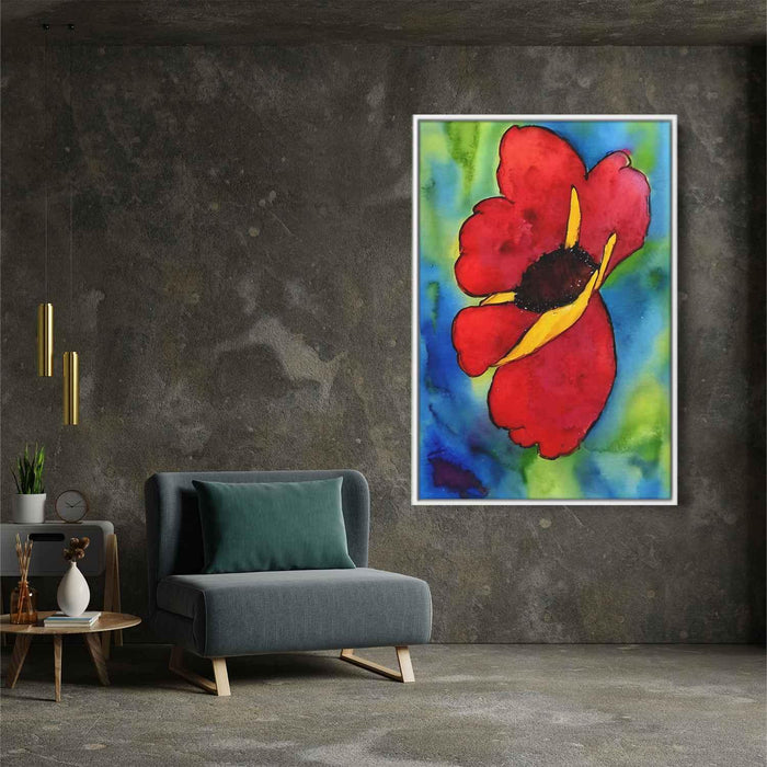 Watercolor Flower #201 - Kanvah