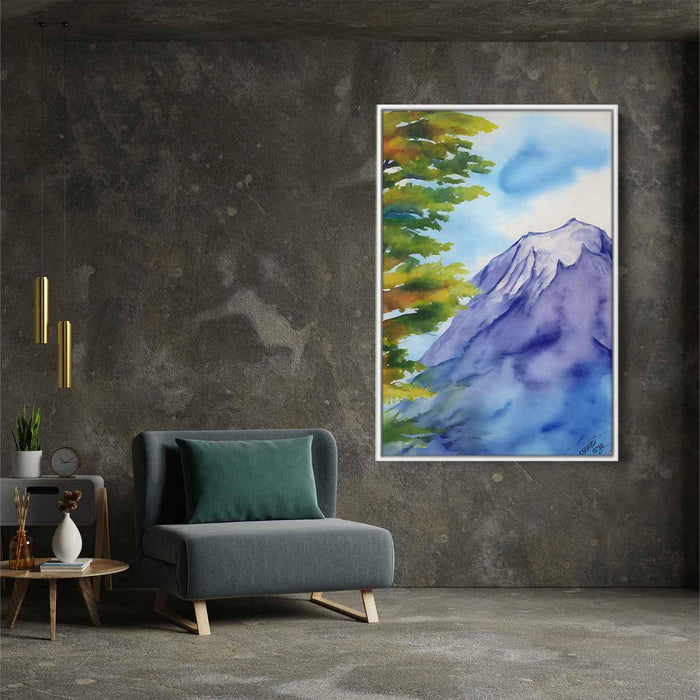 Watercolor Mountain #201 - Kanvah