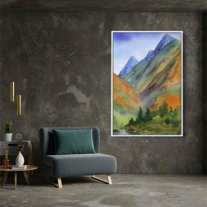 Watercolor Mountain #212 - Kanvah