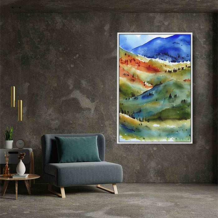 Watercolor Mountain #235 - Kanvah