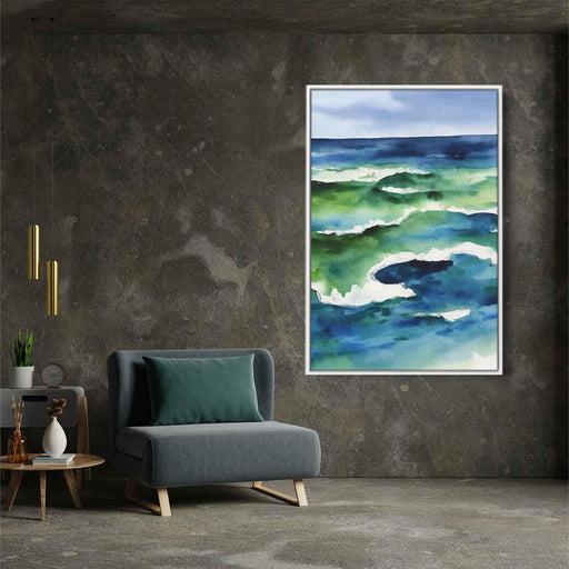 Watercolor Ocean #228 - Kanvah