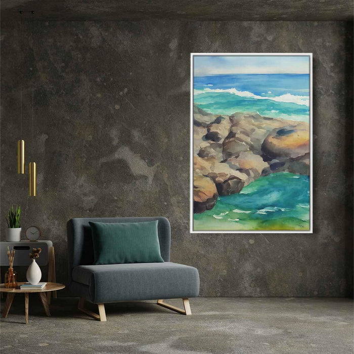 Watercolor Ocean #235 - Kanvah