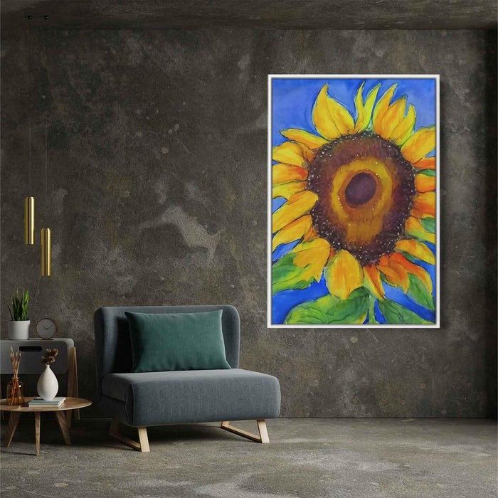 Watercolor Sunflower #237 - Kanvah