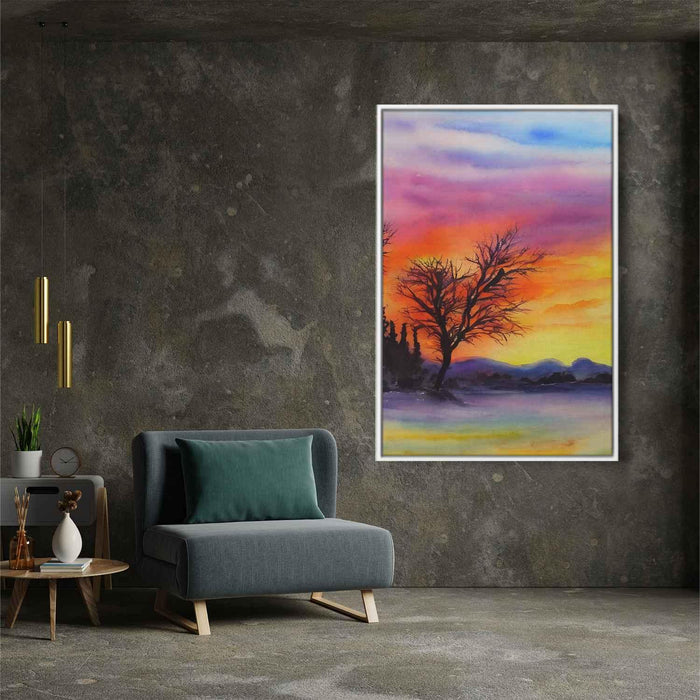 Watercolor Sunset #219 - Kanvah