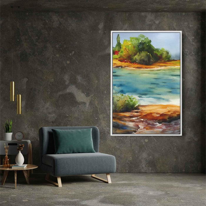 Watercolor Water #212 - Kanvah