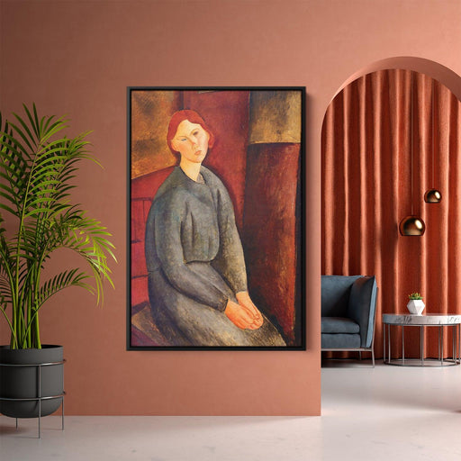 Annie Bjarne by Amedeo Modigliani - Canvas Artwork