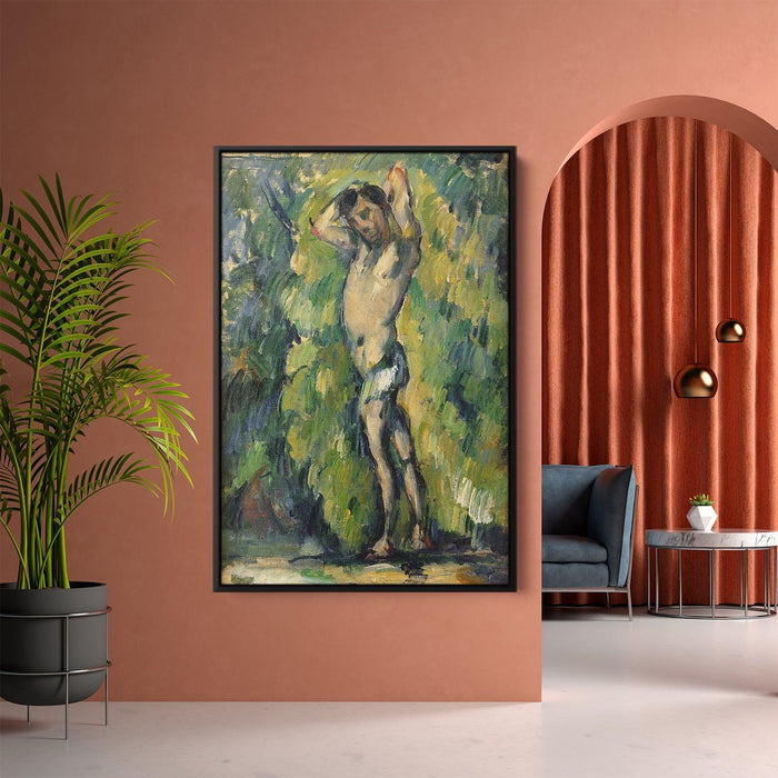 Bather by Paul Cezanne - Canvas Artwork