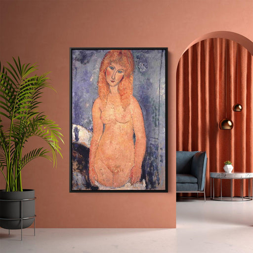 Blonde nude by Amedeo Modigliani - Canvas Artwork