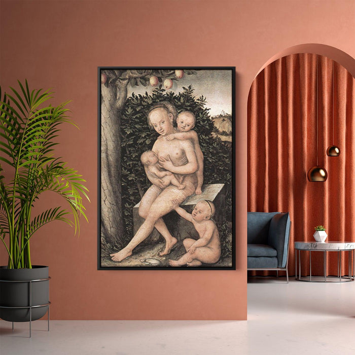 Charity by Lucas Cranach the Elder - Canvas Artwork
