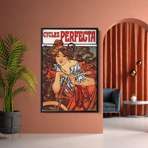 Cycles Perfecta by Alphonse Mucha - Canvas Artwork