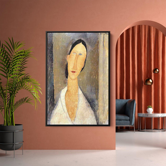 Hanka Zborowska by Amedeo Modigliani - Canvas Artwork