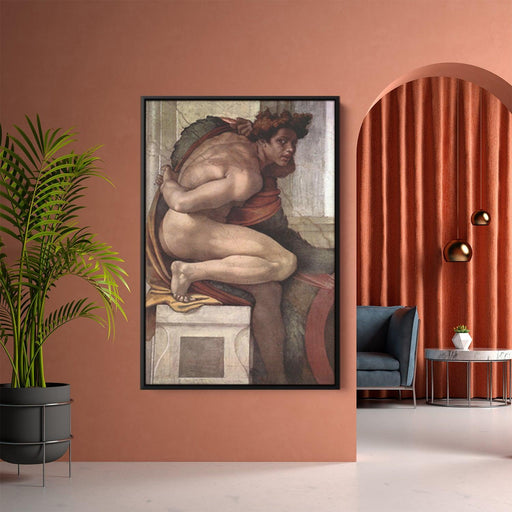 Ignudo by Michelangelo - Canvas Artwork