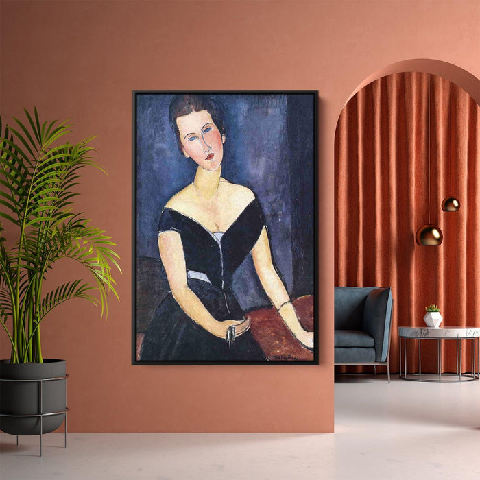Madame Georges van Muyden by Amedeo Modigliani - Canvas Artwork