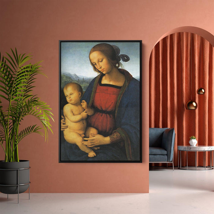 Madonna with Child by Pietro Perugino - Canvas Artwork