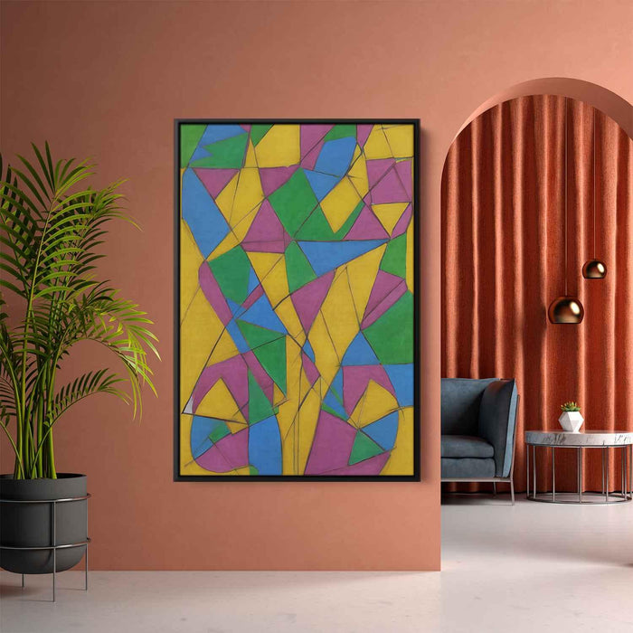 Tan Geometric Shapes #218 - Kanvah