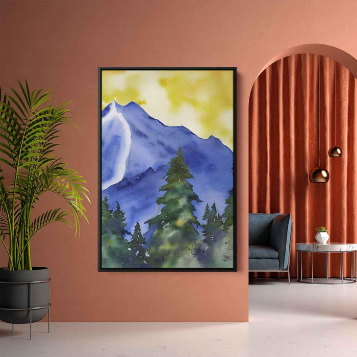 Watercolor Mountain #214 - Kanvah