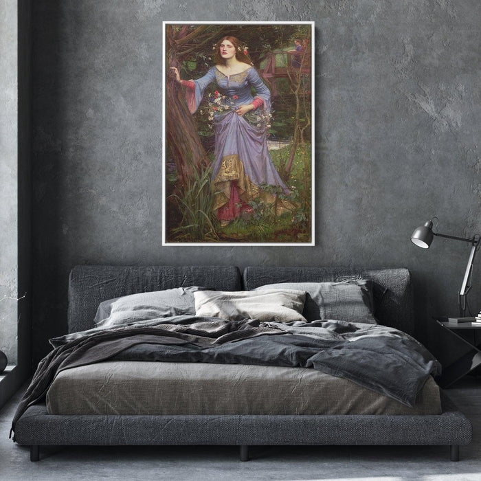 Ophelia by John William Waterhouse - Canvas Artwork