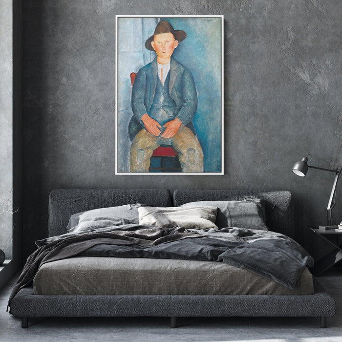 The Little Peasant by Amedeo Modigliani - Canvas Artwork