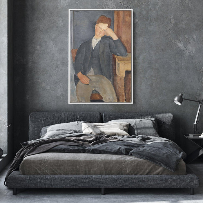 The young apprentice by Amedeo Modigliani - Canvas Artwork