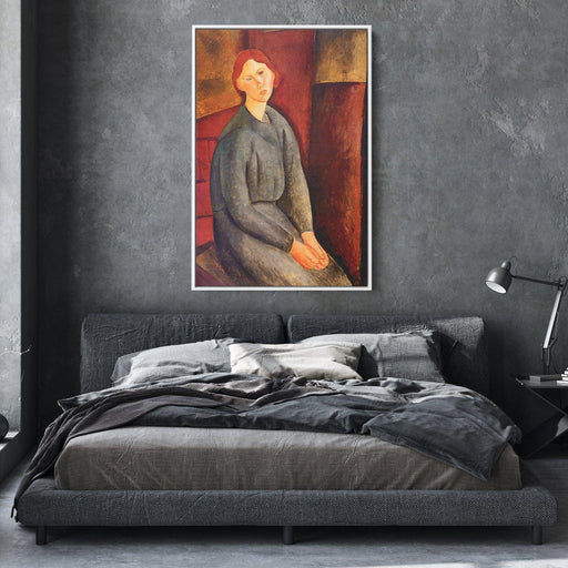 Annie Bjarne by Amedeo Modigliani - Canvas Artwork