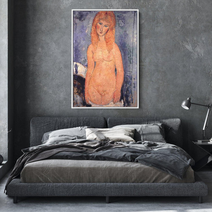 Blonde nude by Amedeo Modigliani - Canvas Artwork