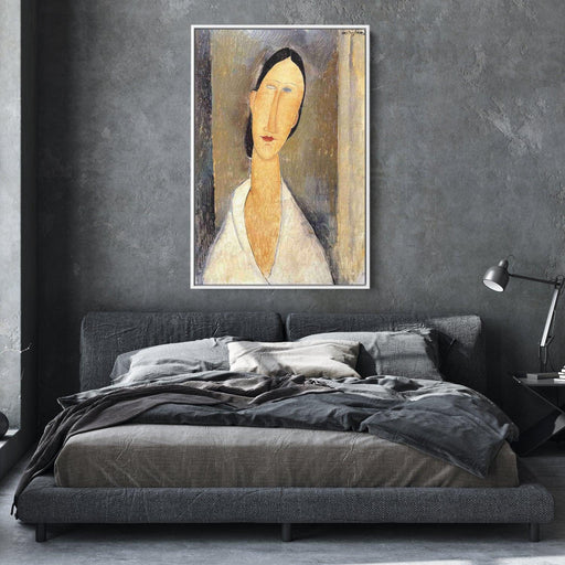 Hanka Zborowska by Amedeo Modigliani - Canvas Artwork