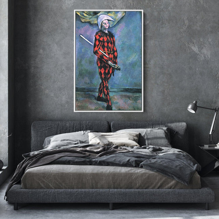 Harlequin by Paul Cezanne - Canvas Artwork