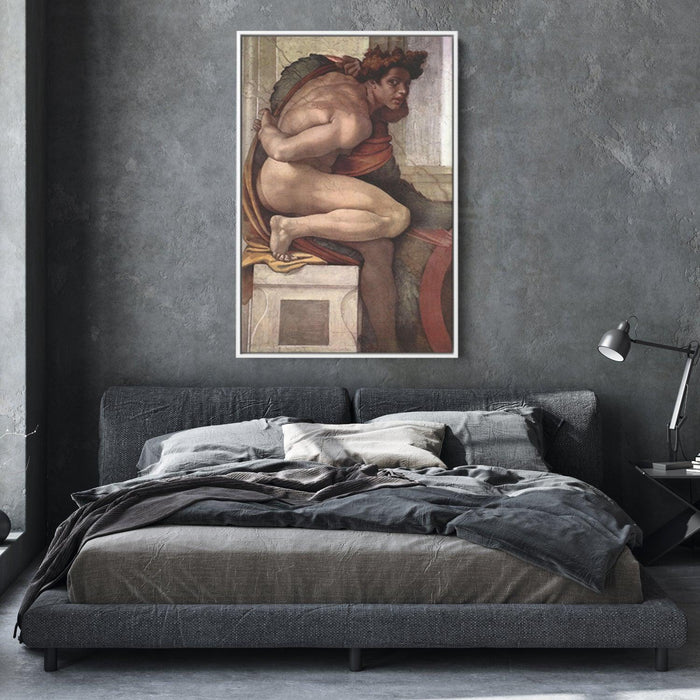 Ignudo by Michelangelo - Canvas Artwork