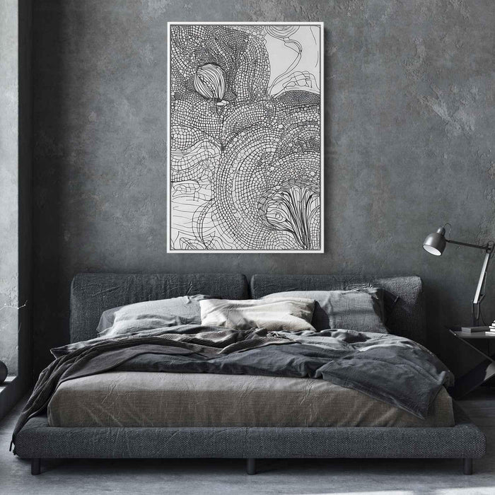 Line Art Sunset #222 - Kanvah