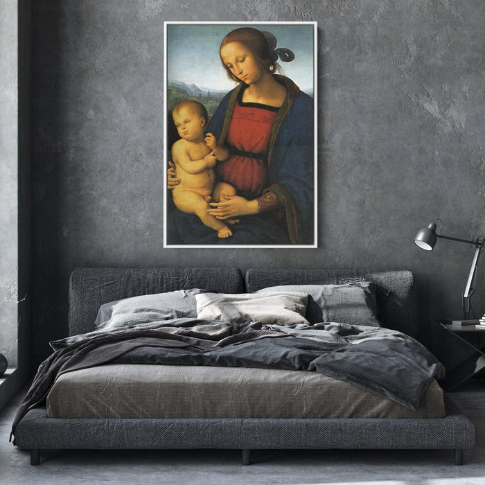 Madonna with Child by Pietro Perugino - Canvas Artwork