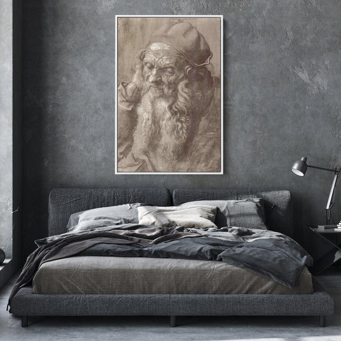 Man Aged 93 (brush & ink on paper) by Albrecht Durer - Canvas Artwork