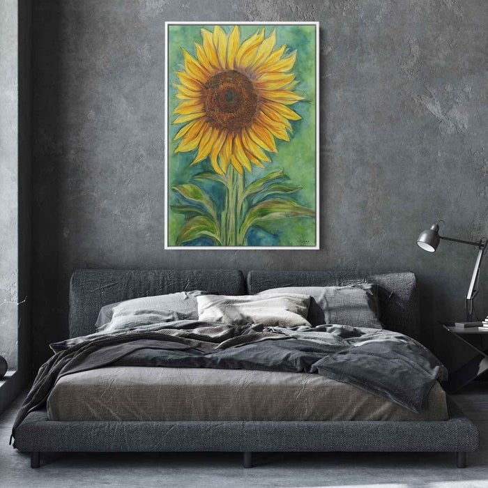 Watercolor Sunflower #214 - Kanvah