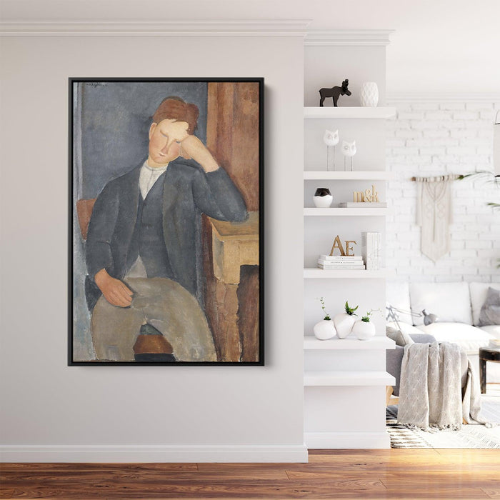 The young apprentice by Amedeo Modigliani - Canvas Artwork