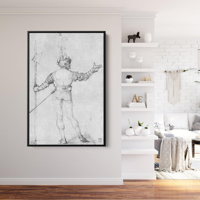 Back figure by Albrecht Durer - Canvas Artwork