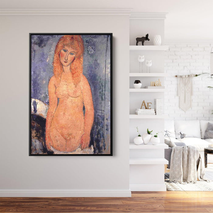 Blonde nude by Amedeo Modigliani - Canvas Artwork