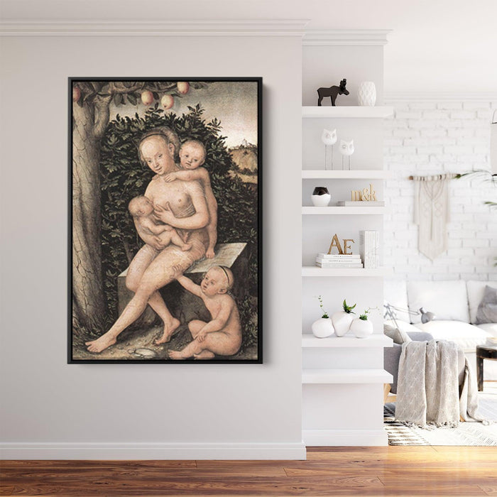 Charity by Lucas Cranach the Elder - Canvas Artwork