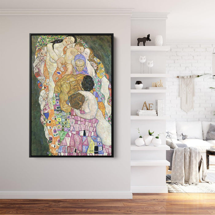 Death and Life by Gustav Klimt - Canvas Artwork