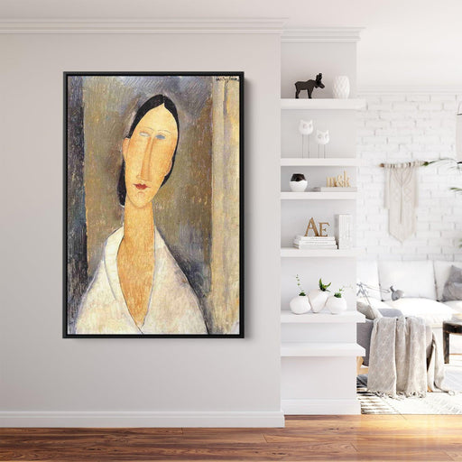 Hanka Zborowska by Amedeo Modigliani - Canvas Artwork