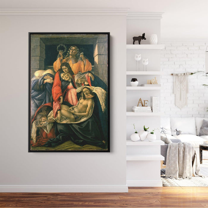 Lamentation over the Dead Christ with Saints by Sandro Botticelli - Canvas Artwork