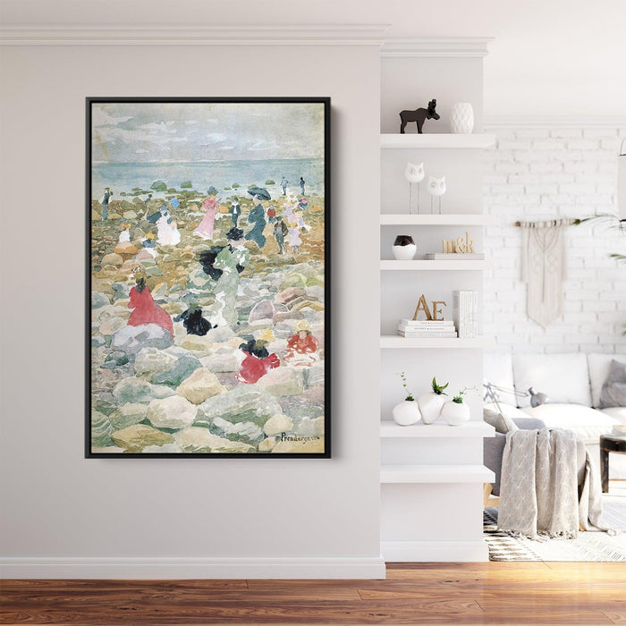 Low Tide, Nantucket by Maurice Prendergast - Canvas Artwork