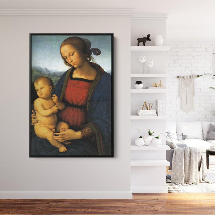 Madonna with Child by Pietro Perugino - Canvas Artwork