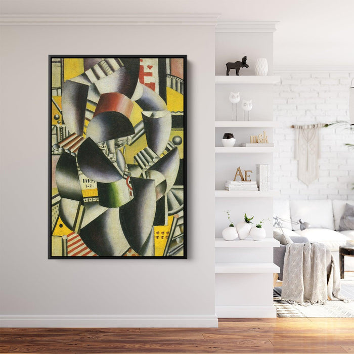 Man and Woman by Fernand Leger - Canvas Artwork