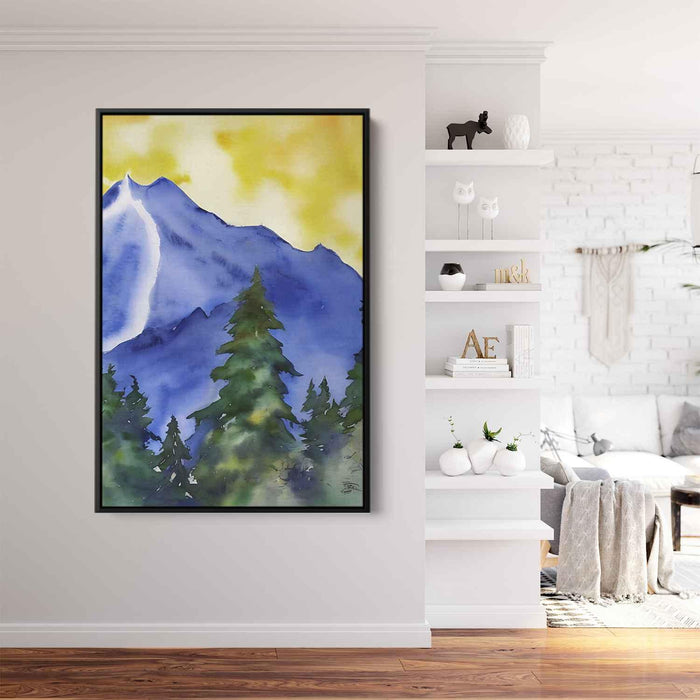 Watercolor Mountain #214 - Kanvah