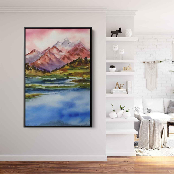 Watercolor Mountain #227 - Kanvah